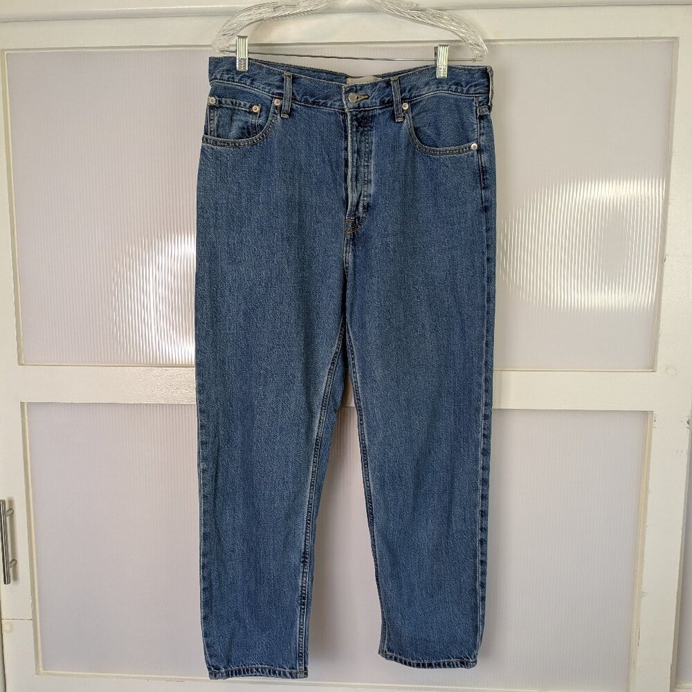 Everlane Summer Slouch Jeans Button Fly Size 29 Casual Classic Minimalist